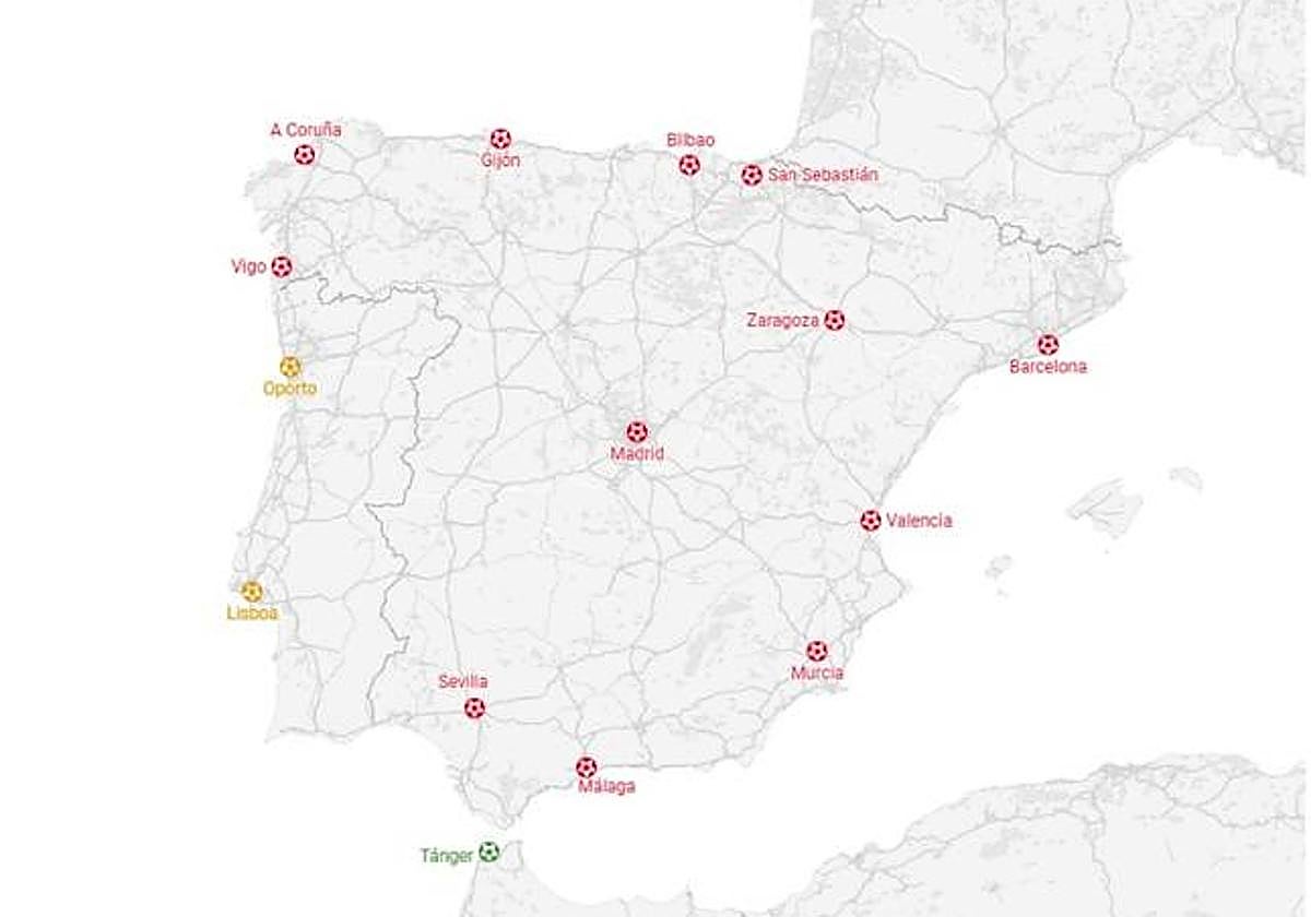 Las sedes del Mundial más cerca de Salamanca: la final y otras opciones