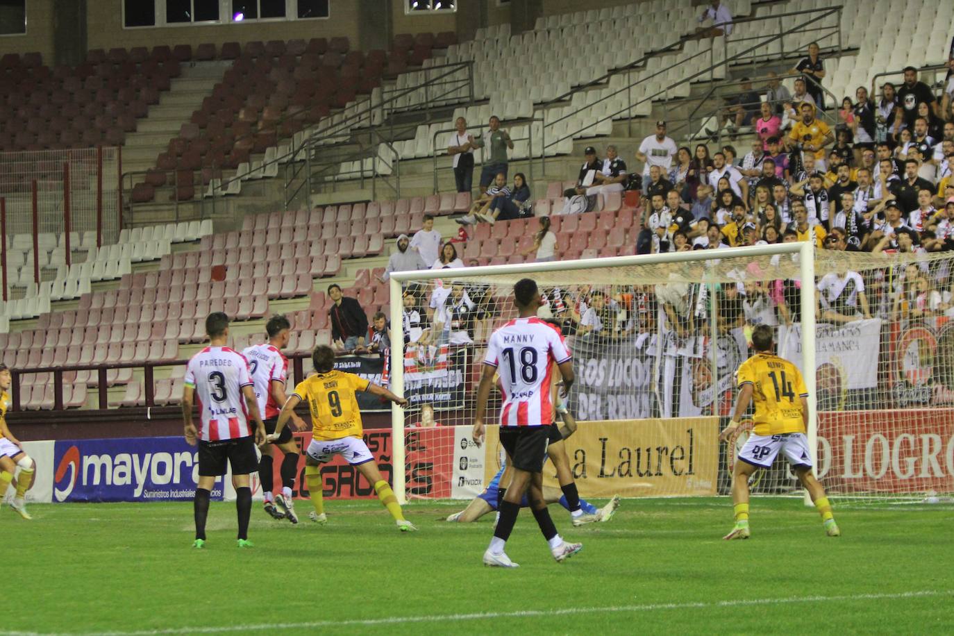 Logroñés-Unionistas: celebración del fútbol popular