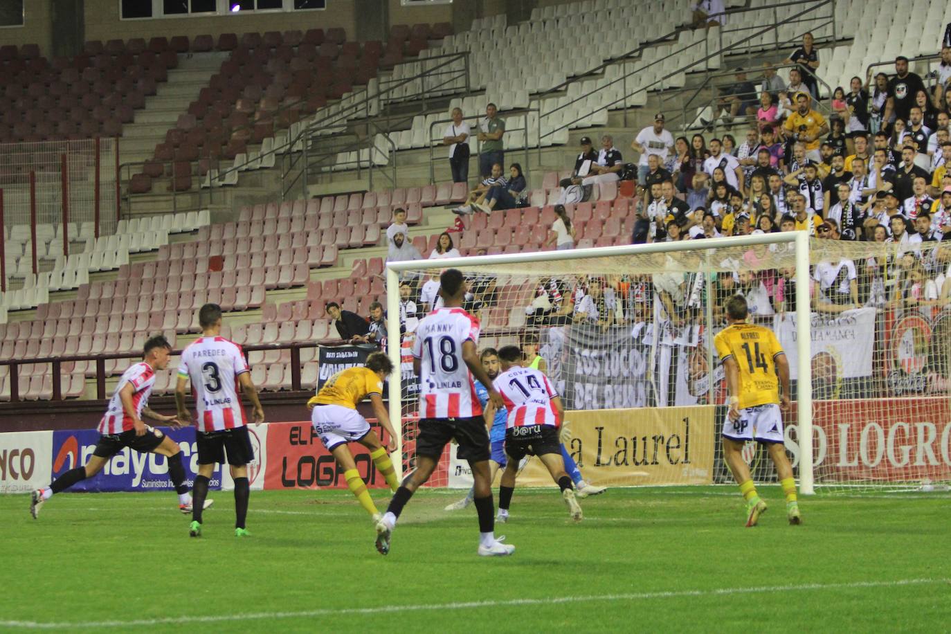 Logroñés-Unionistas: celebración del fútbol popular