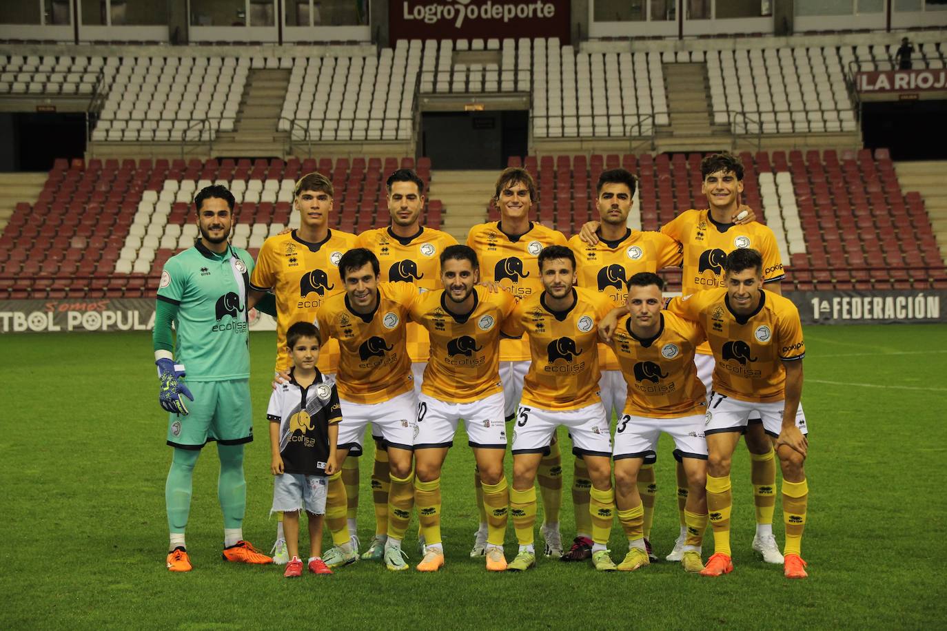 Logroñés-Unionistas: celebración del fútbol popular