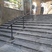 La escalerilla de los 'resbalones' hacia la Plaza Mayor de Salamanca será rehabilitada