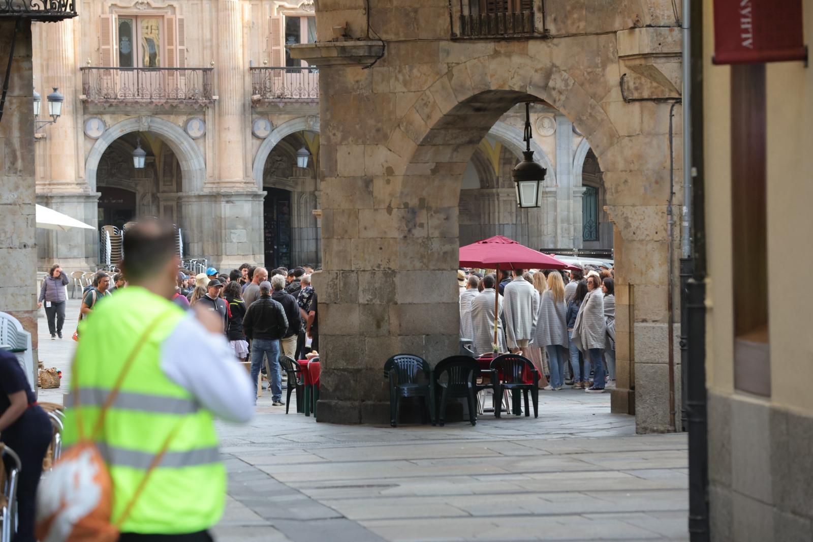 La Plaza Mayor de Salamanca, plató de Bollywood