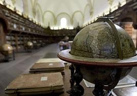Biblioteca General Histórica de la Universidad de Salamanca. Bola del mundo antigua