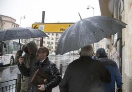 La borrasca 'Celine' mantiene en alerta amarilla a Salamanca por lluvia y viento