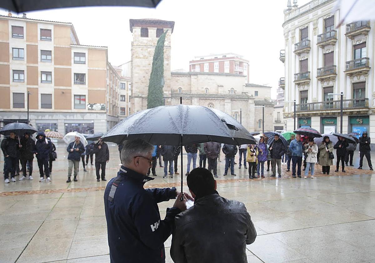 Concentración en Zamora.