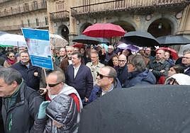 Serrada y Bermúdez de Castro hablan de unidad pero chocan en las responsabilidades en el tren