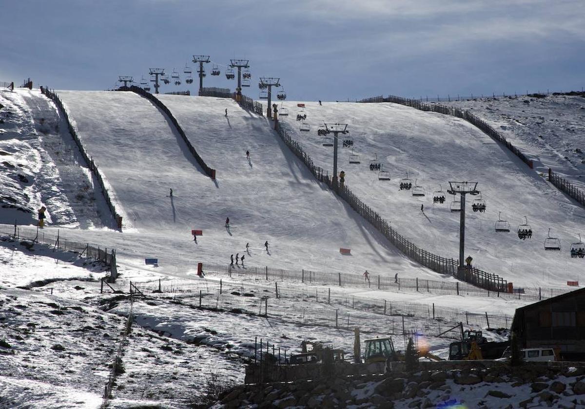 La estación de esquí de La Covatilla.