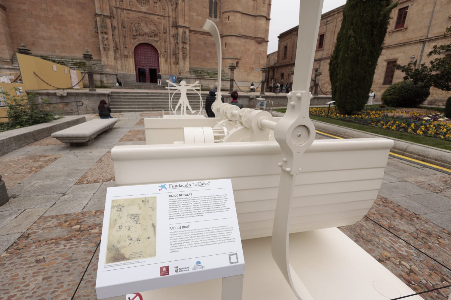 La Fundación »la Caixa» y el Ayuntamiento de Salamanca presentan «Leonardo da Vinci. Observa. Cuestiona. Experimenta.»