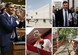 El presidente del Gobierno, el nuevo Irnasa, Bermúdez de Castro, el apeadero de la Alamedilla y David Serrada.