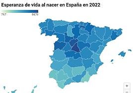Salamanca repite entre las provincias con mayor esperanza de vida pero ya no es líder