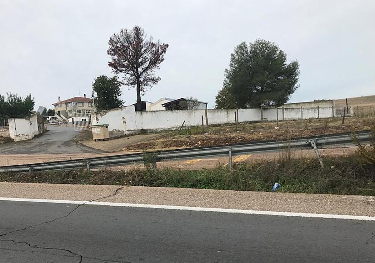 Zona donde irá ubicada la nueva gasolienra.