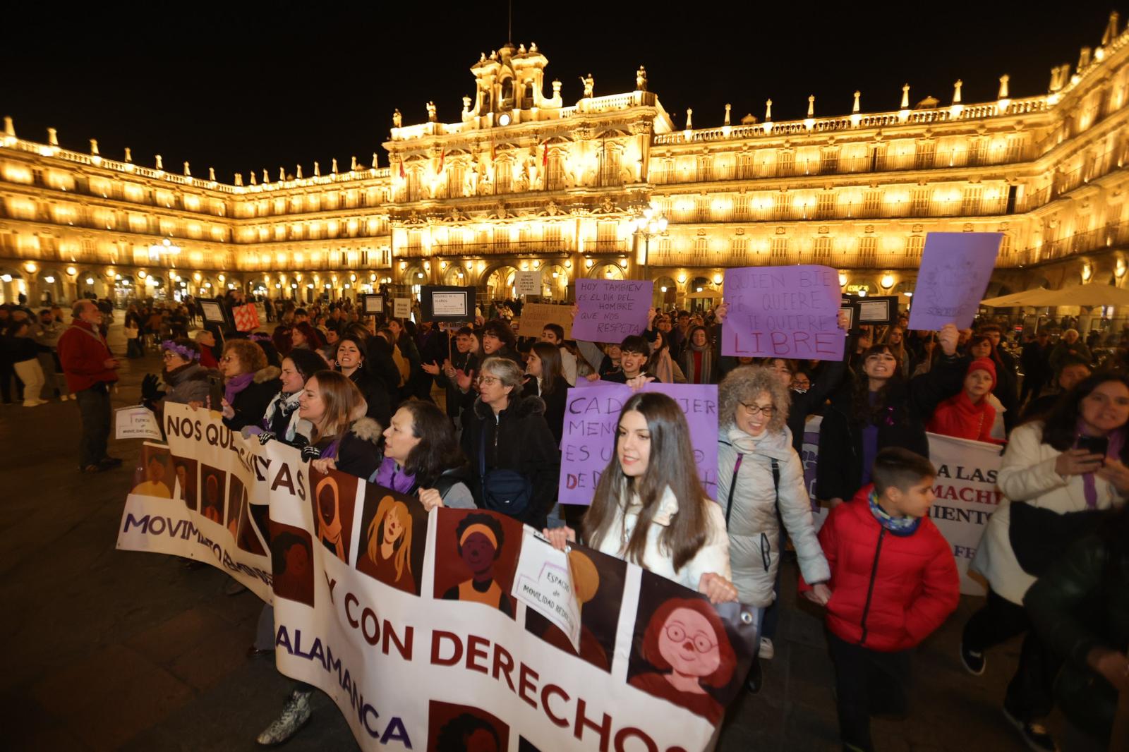 Salamanca clama contra la violencia de género