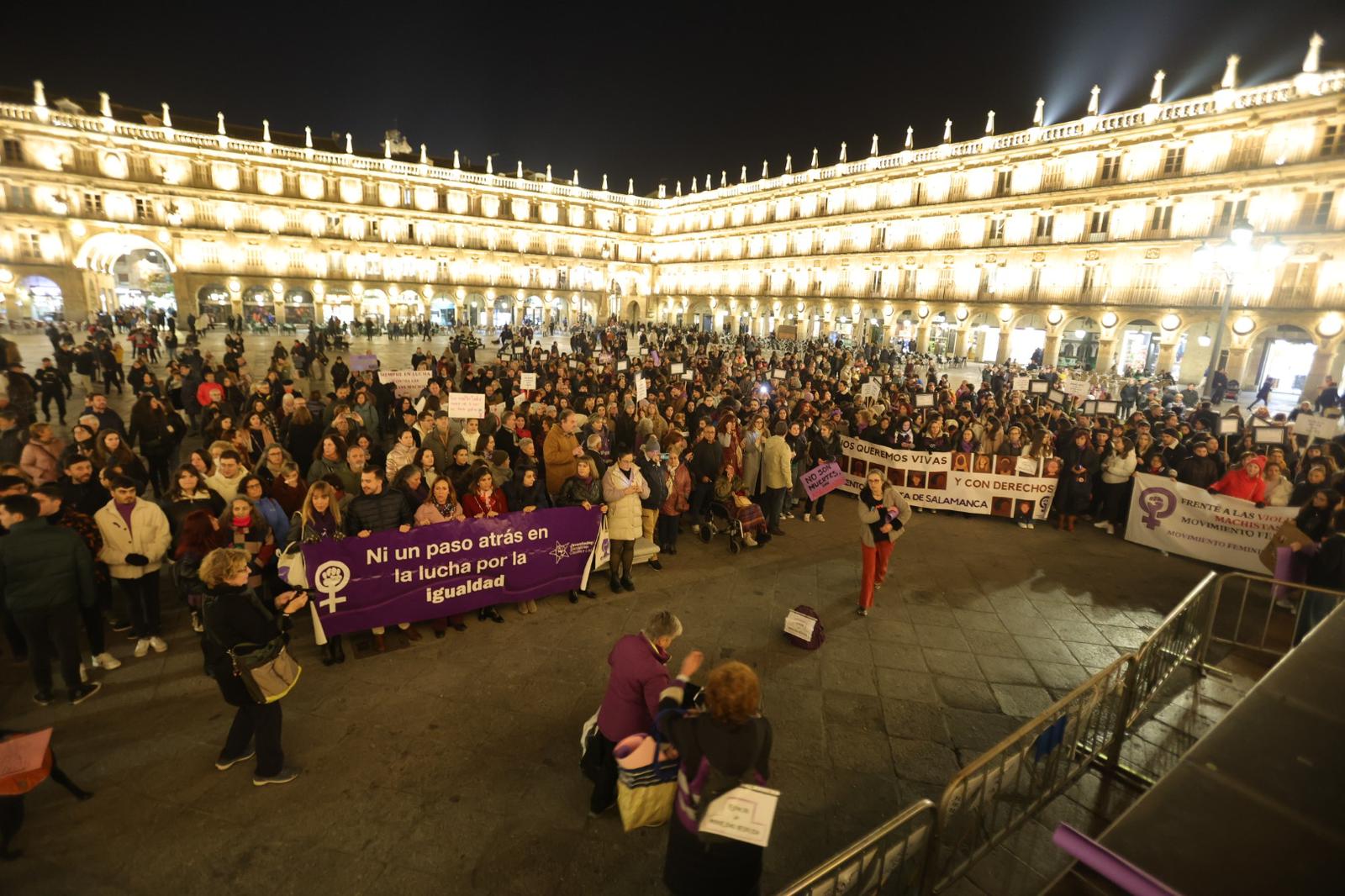 Salamanca clama contra la violencia de género