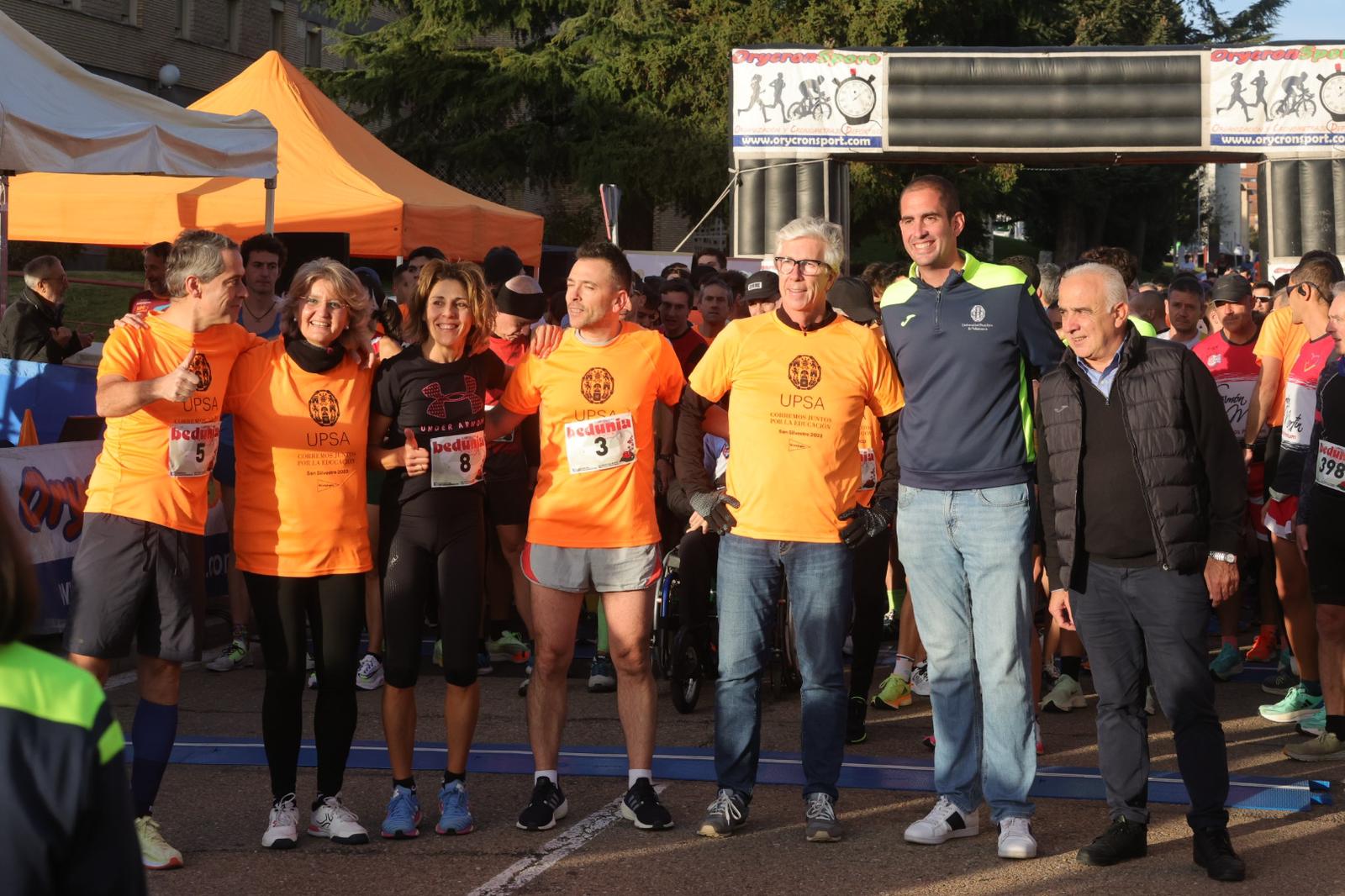 La UPSA corre por la educación en la VIII San Silvestre Universitaria