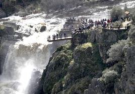 Mirador del Pozo de los Humos donde ha tenido lugar el incidente.