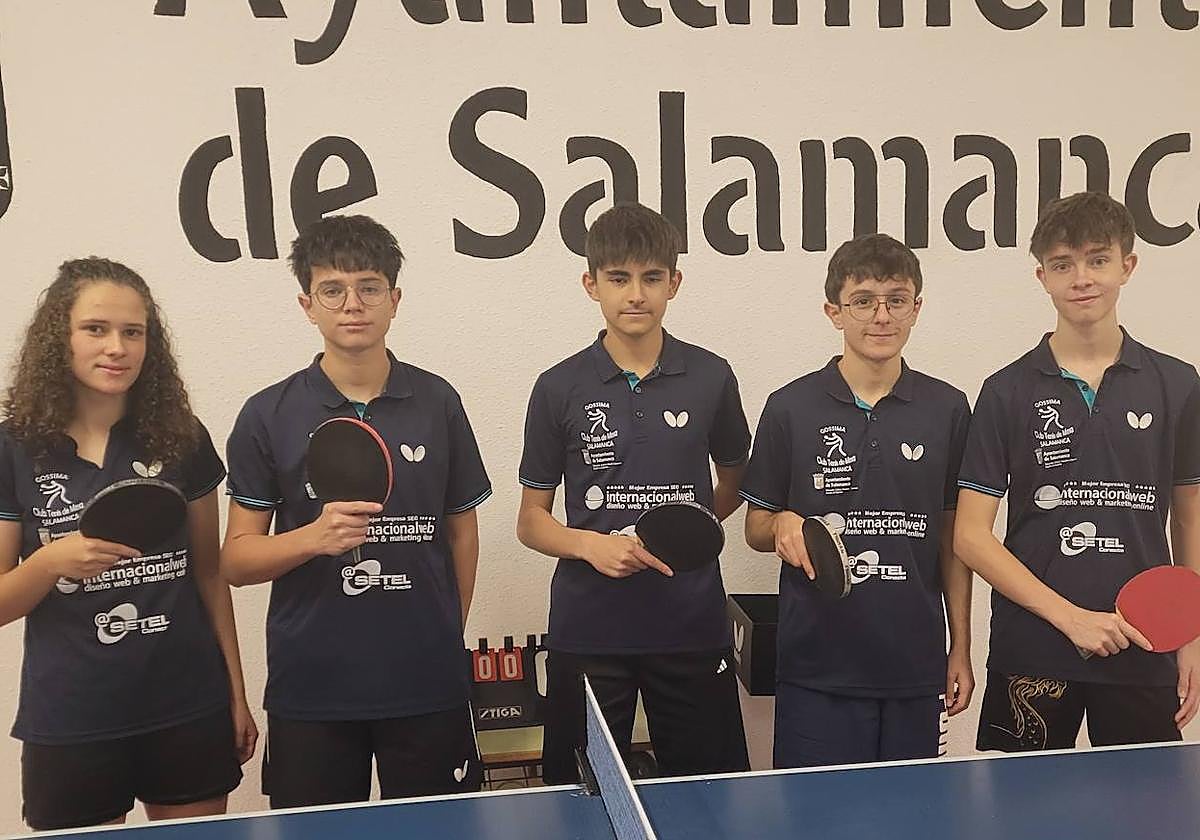 Representantes del Gossima que acudirán a Burgos.