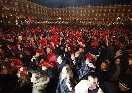 Imagen de archivo de una celebración del Fin de Año Universitario.