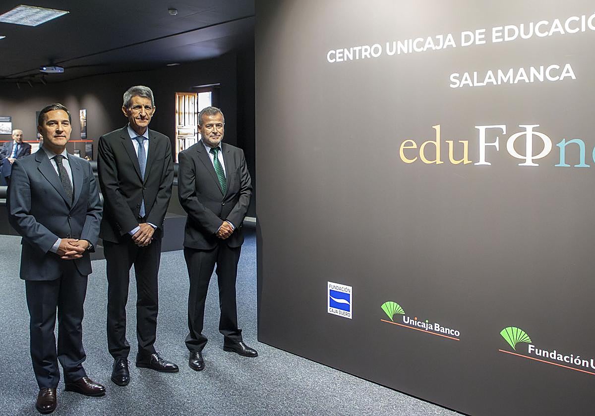 Inauguración del Centro de Educación Financiera de Salamanca en colaboración con la Fundación Caja Duero y Funcas