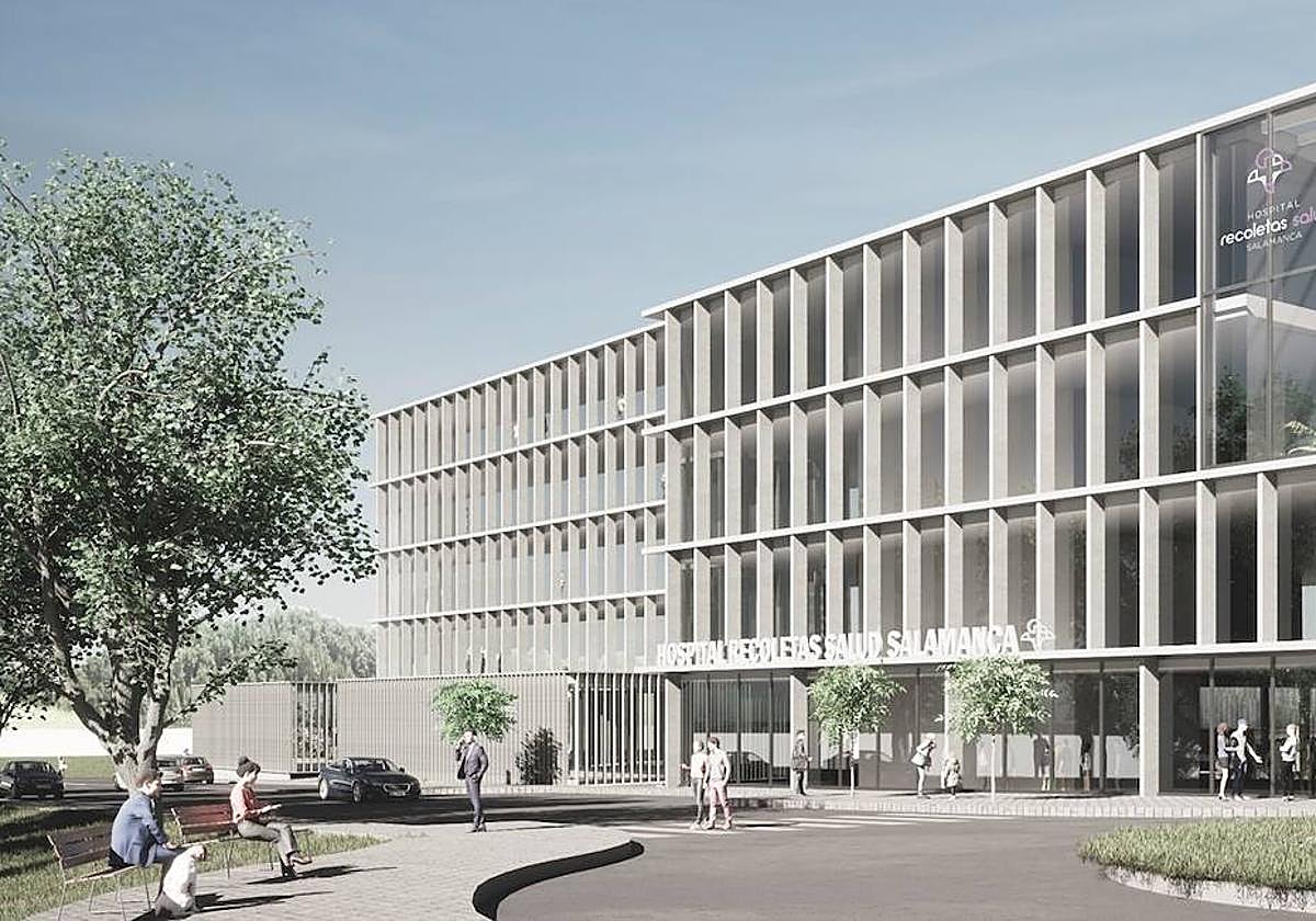 Diseño previsto para el nuevo Hospital Recoletas de Carbajosa