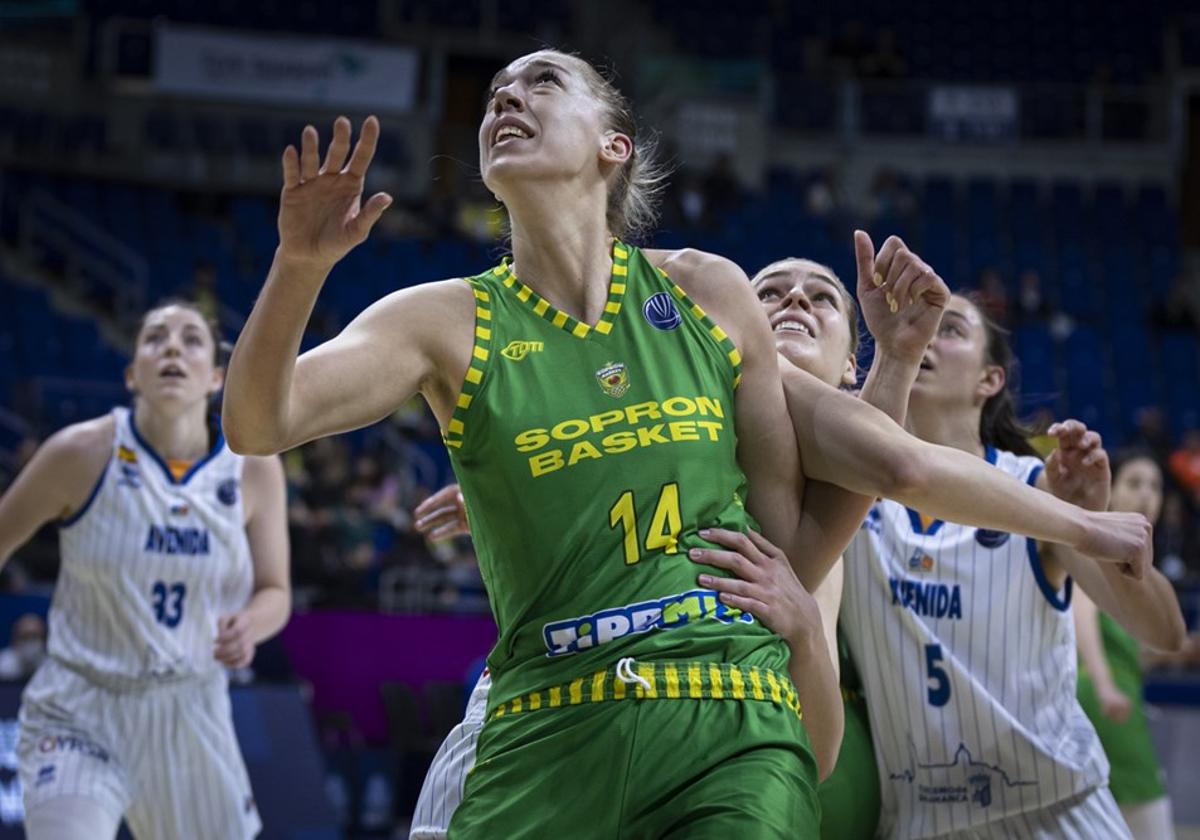 Hatar, durante las semifinales de la Final-Four de 2022 ante Avenida.