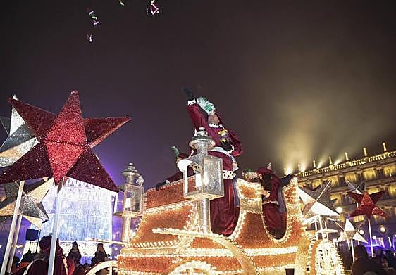 Carrozas de la Cabalgata de Salamanca del año pasado.