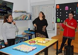 El 'showcoooking' y degustación intercultural celebrados en el Centro Infantil de Cruz Roja en Salamanca.