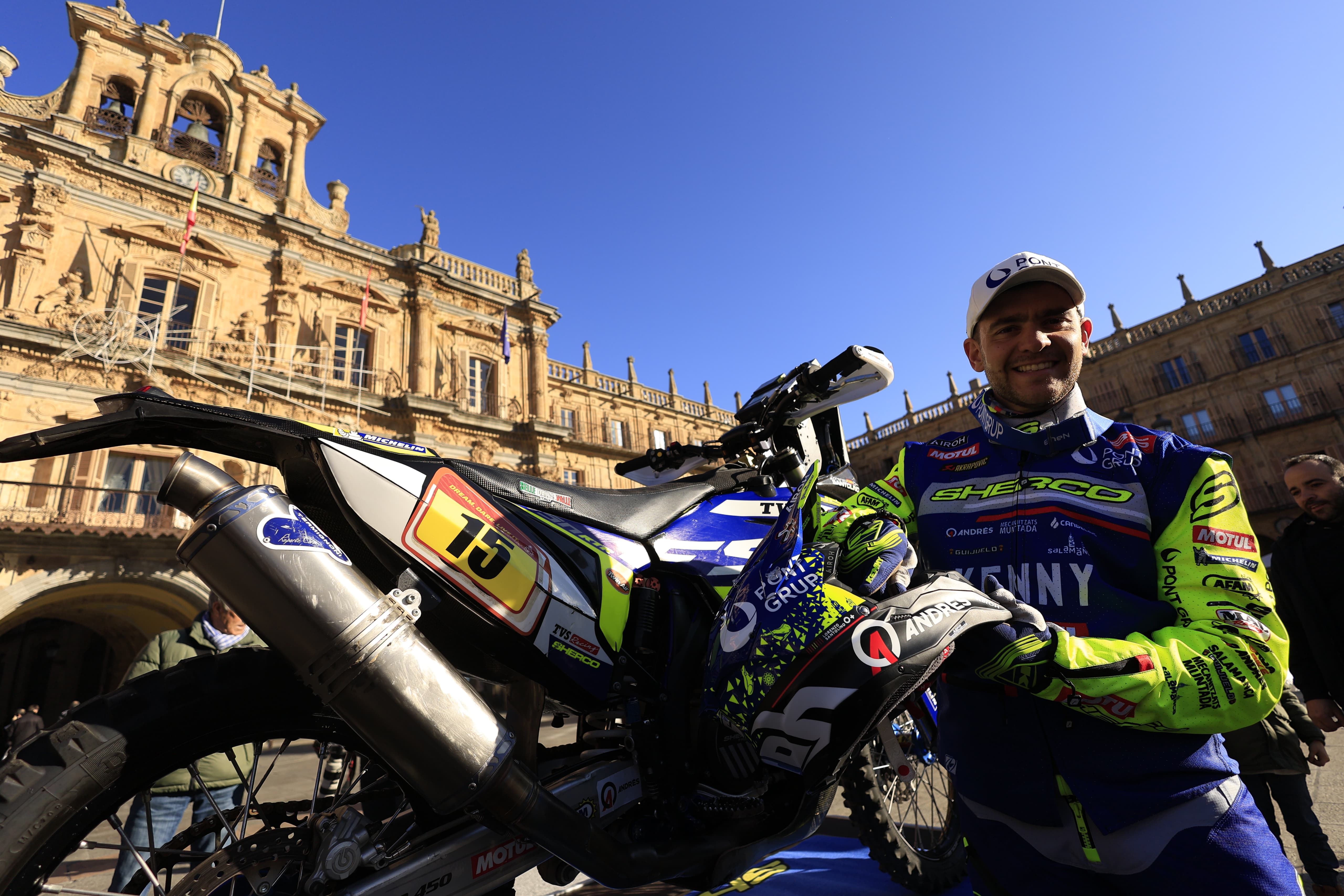 Lorenzo Santolino exhibirá la marca &#039;Salamanca&#039; en el Rally Dakar
