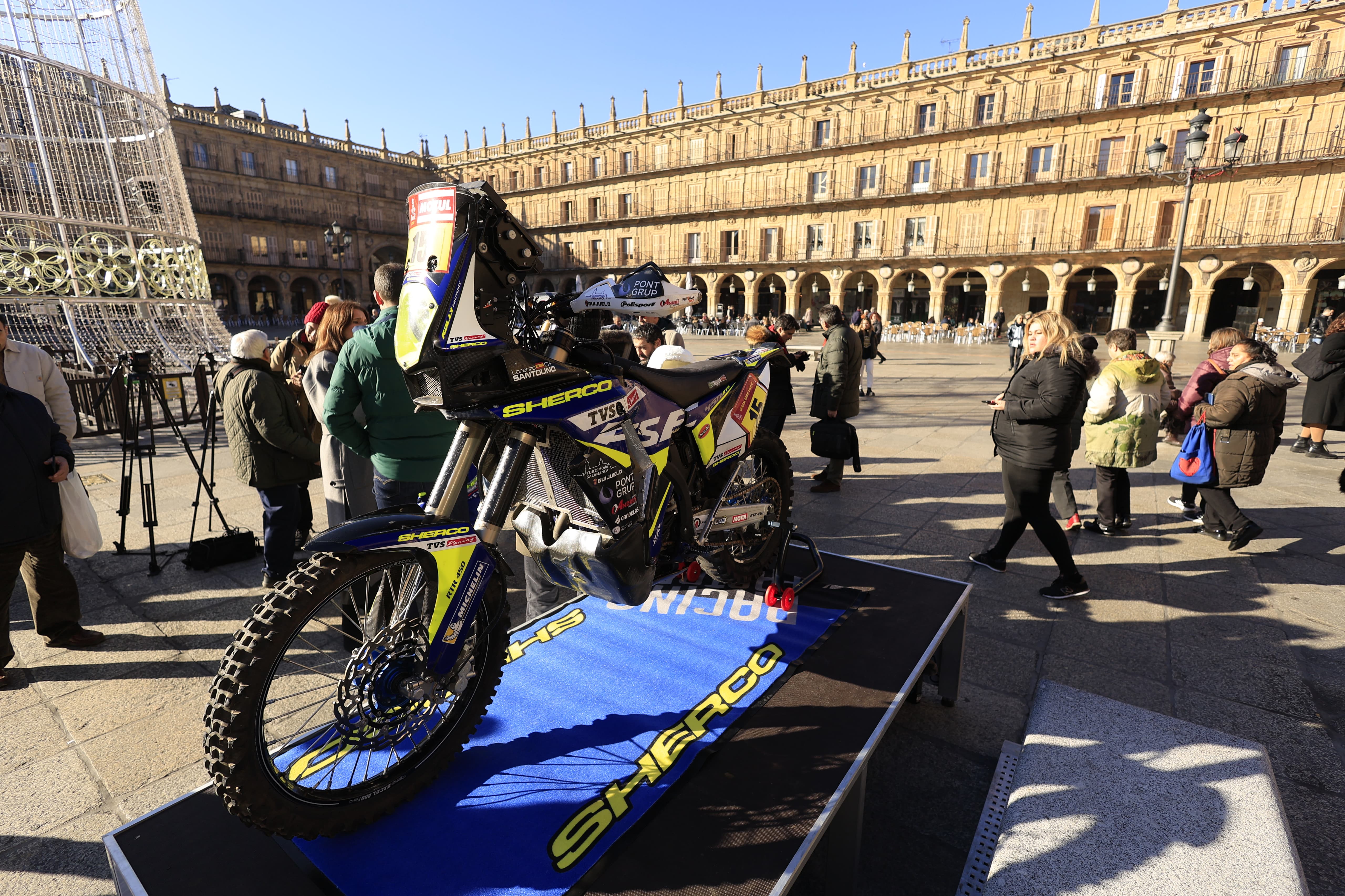 Lorenzo Santolino exhibirá la marca &#039;Salamanca&#039; en el Rally Dakar