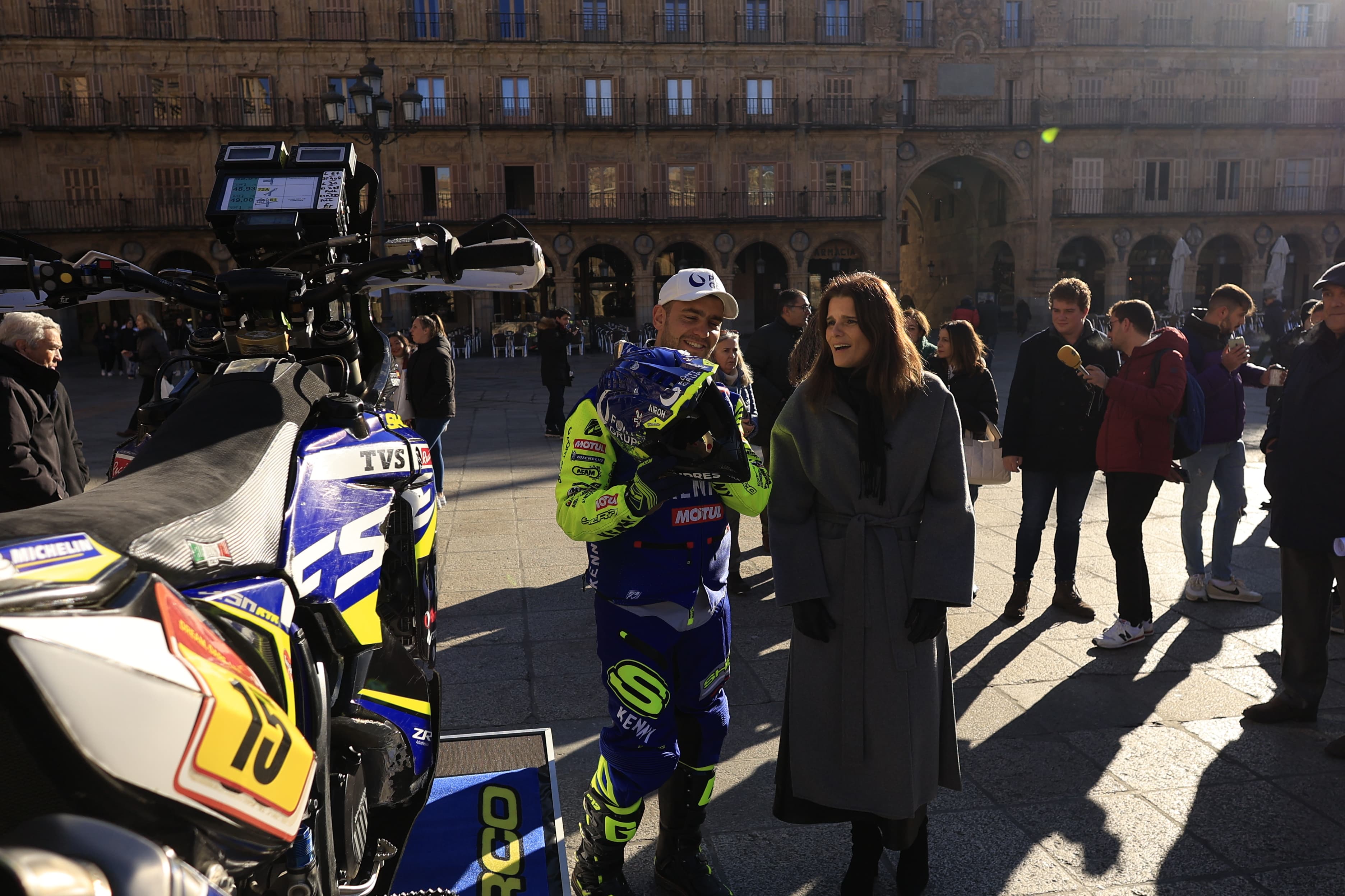 Lorenzo Santolino exhibirá la marca &#039;Salamanca&#039; en el Rally Dakar