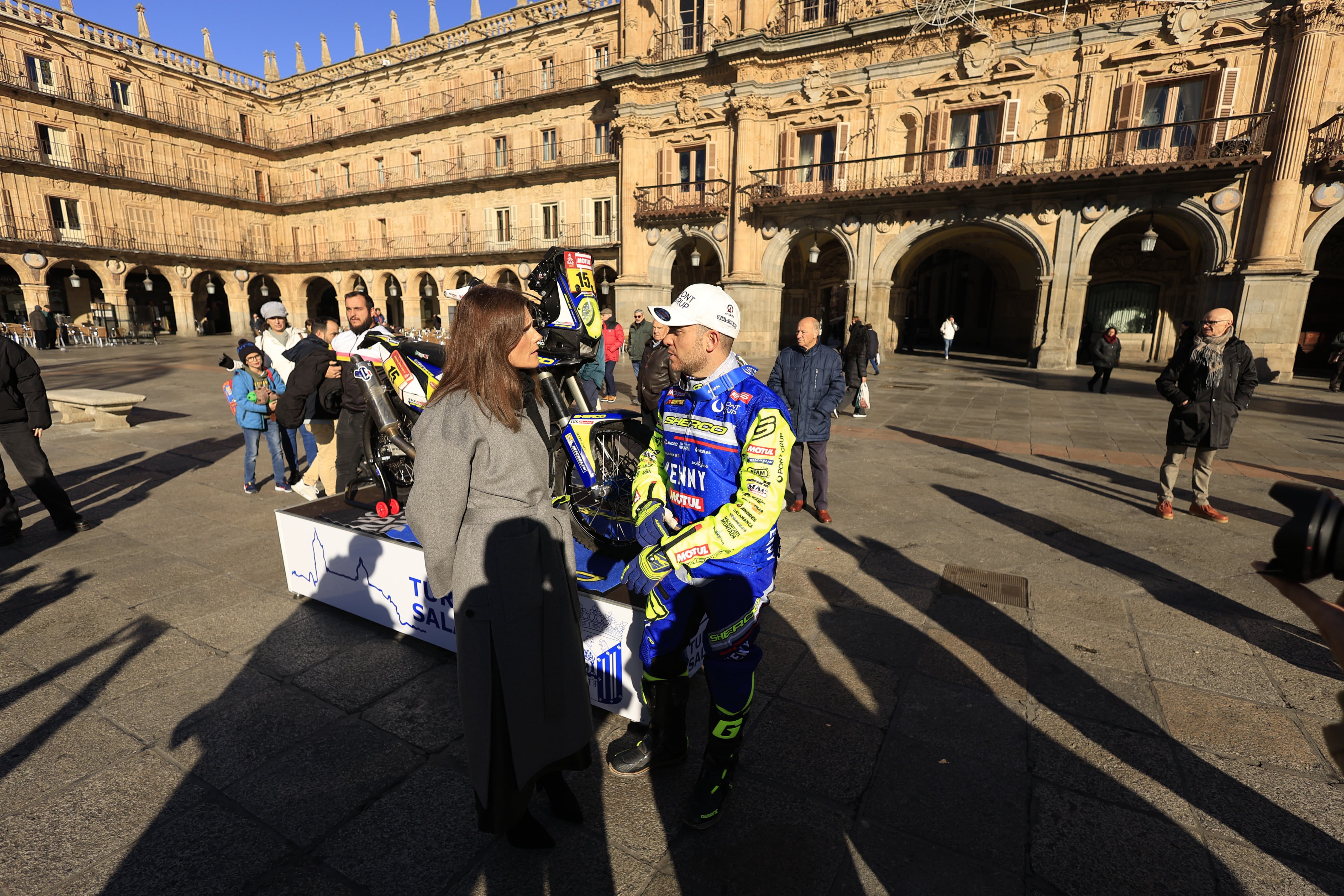 Lorenzo Santolino exhibirá la marca &#039;Salamanca&#039; en el Rally Dakar