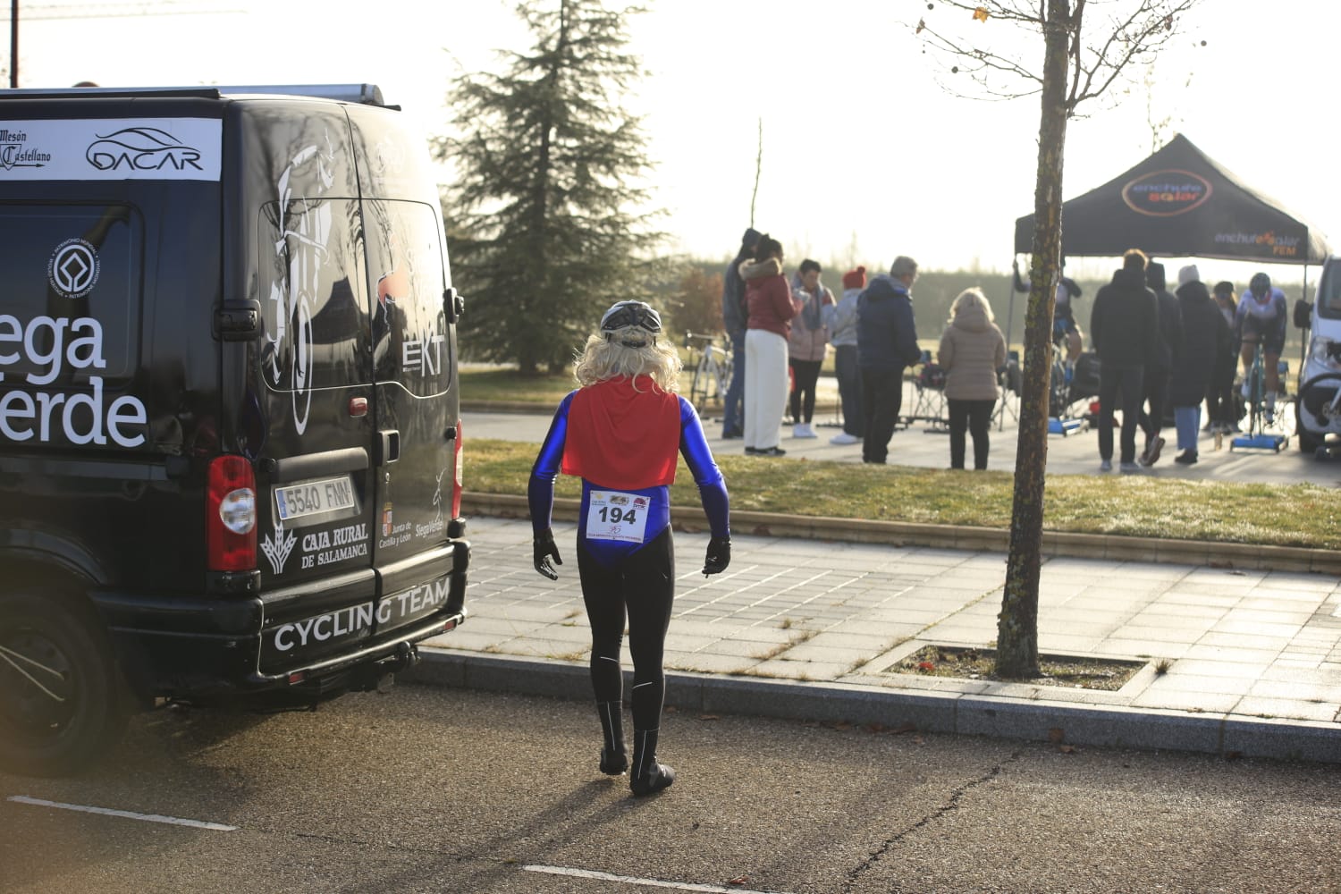 El ciclismo luce en Salamanca con la Carrera del Pavo