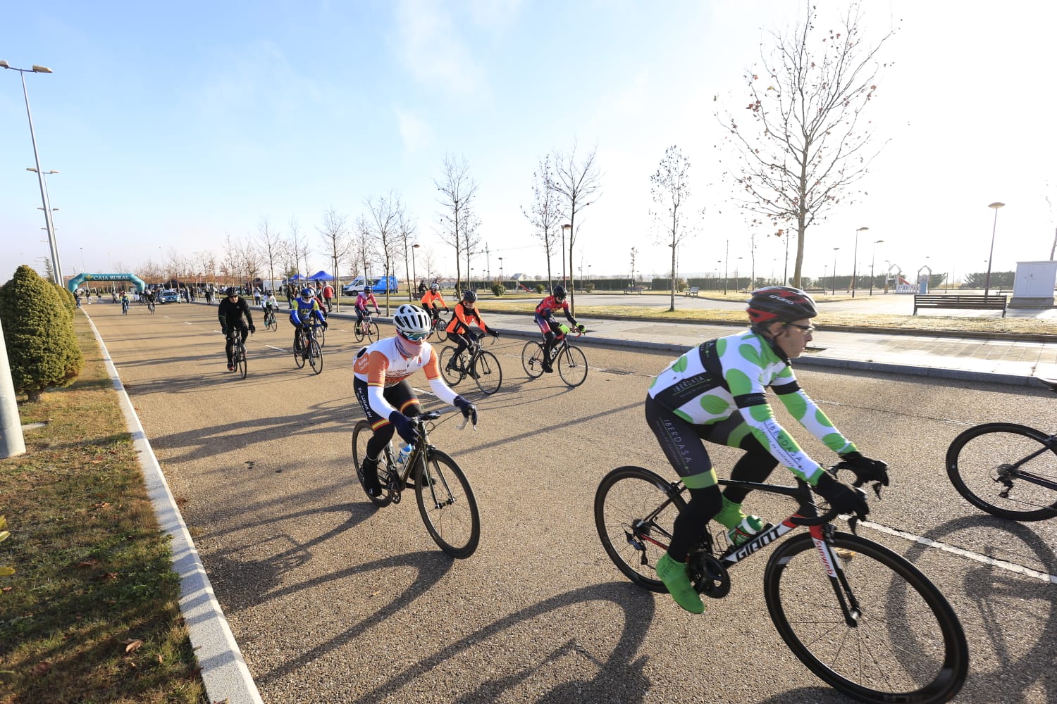 El ciclismo luce en Salamanca con la Carrera del Pavo