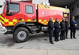 Presentación de camiones autobomba