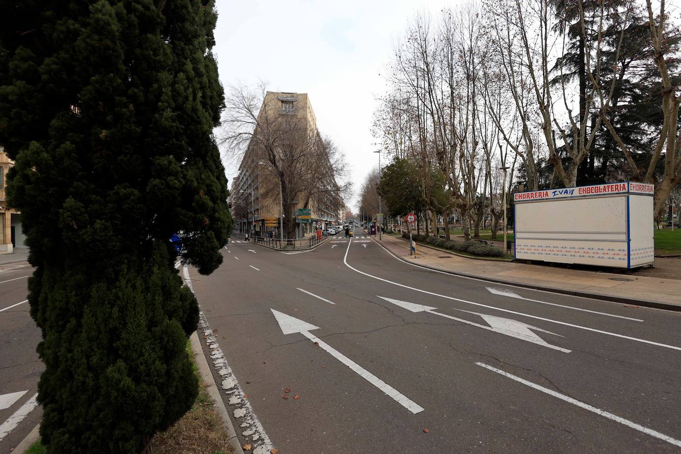 Todas las imágenes del recorrido de la San Silvestre