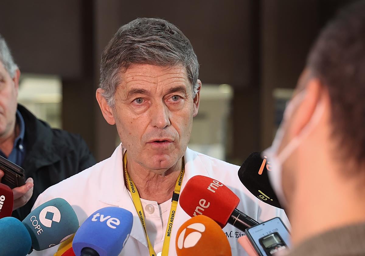 El director del Centro Nacional de la Gripe de Valladolid, José María Eiros