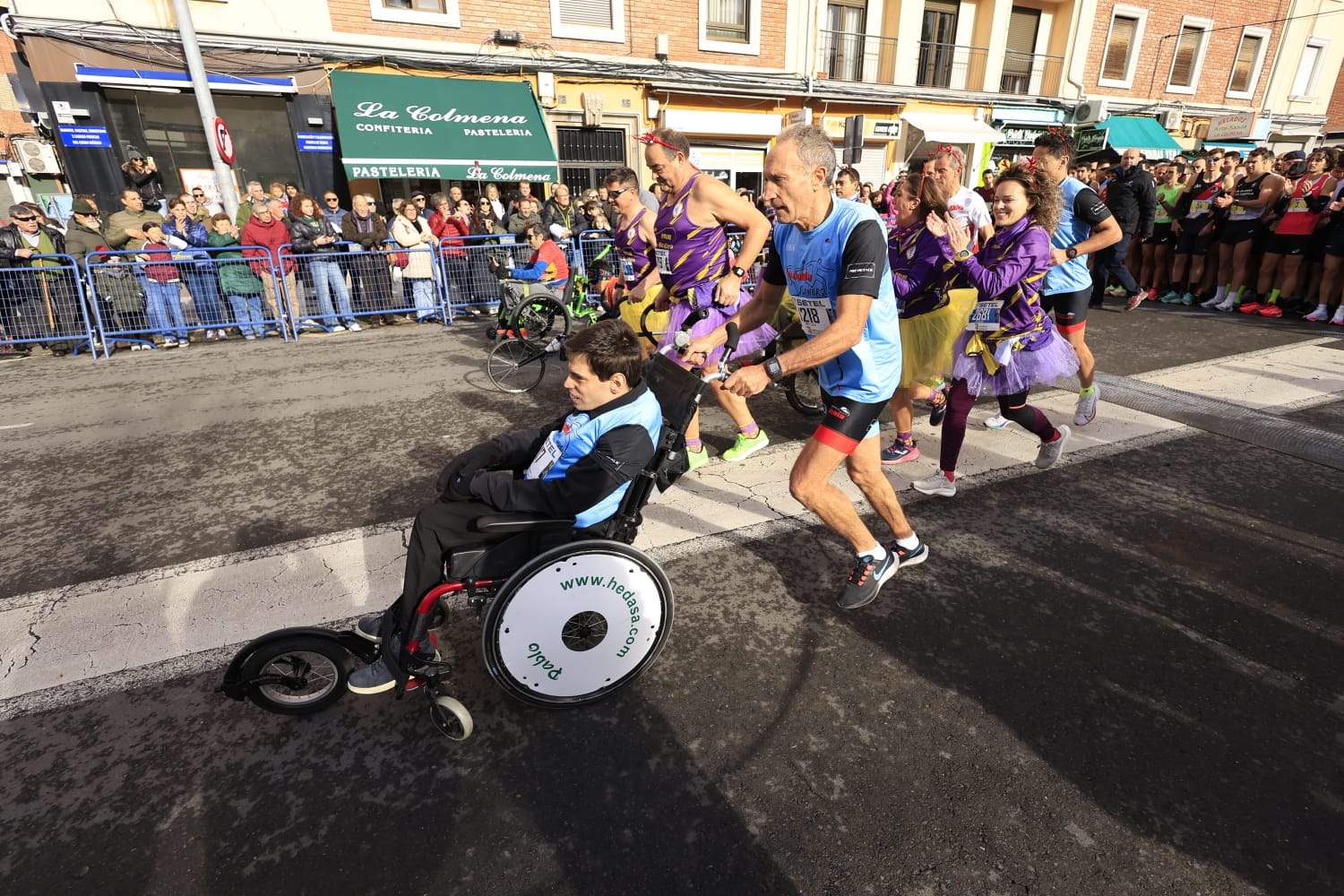 Salida de la San Silvestre Salmantina 2023