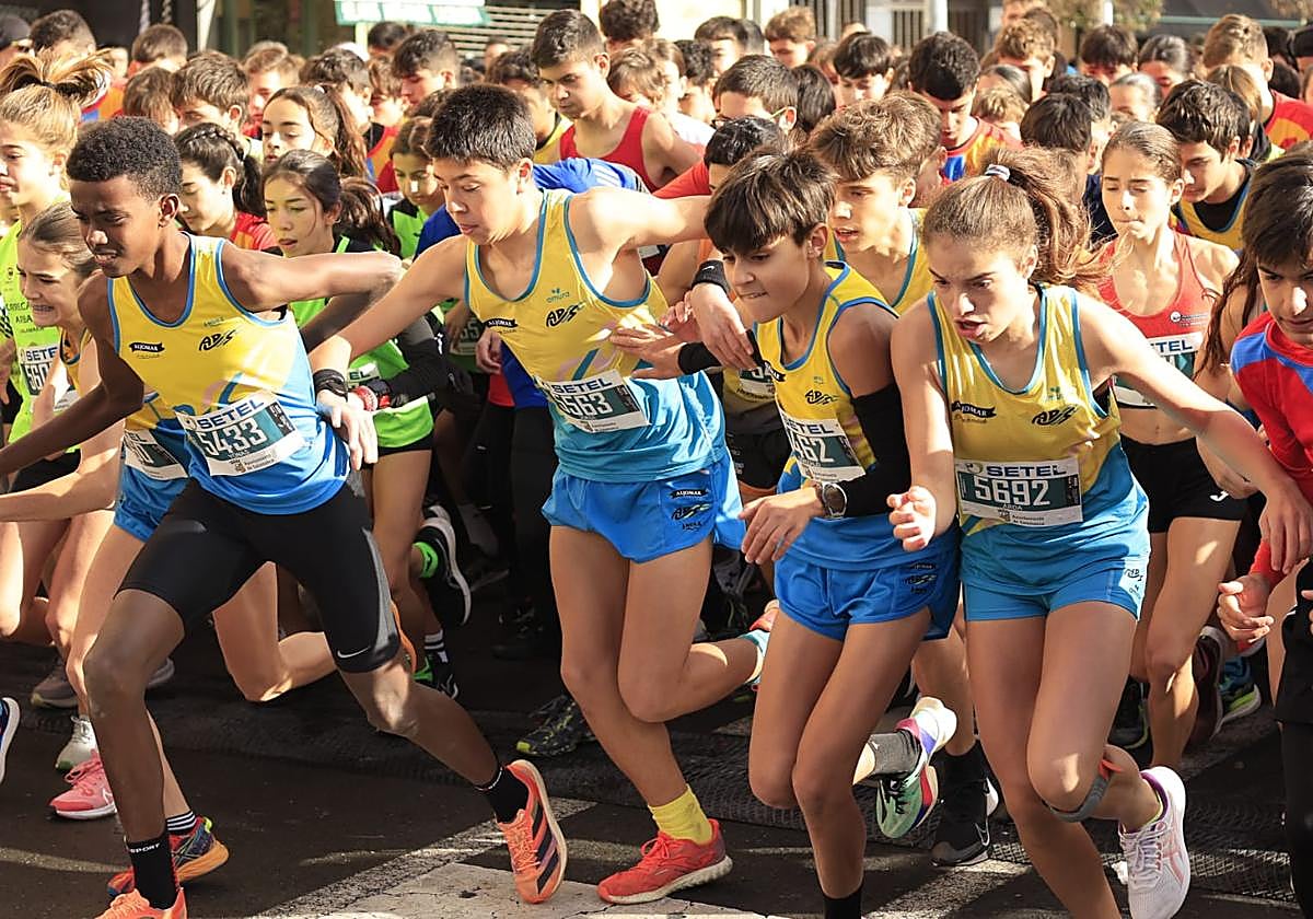 Todas las fotos de las categorías sub-14 y sub-16 de la San Silvestre Salmantina