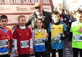 Fotos de la categoría sub-10 de la San Silvestre Salmantina