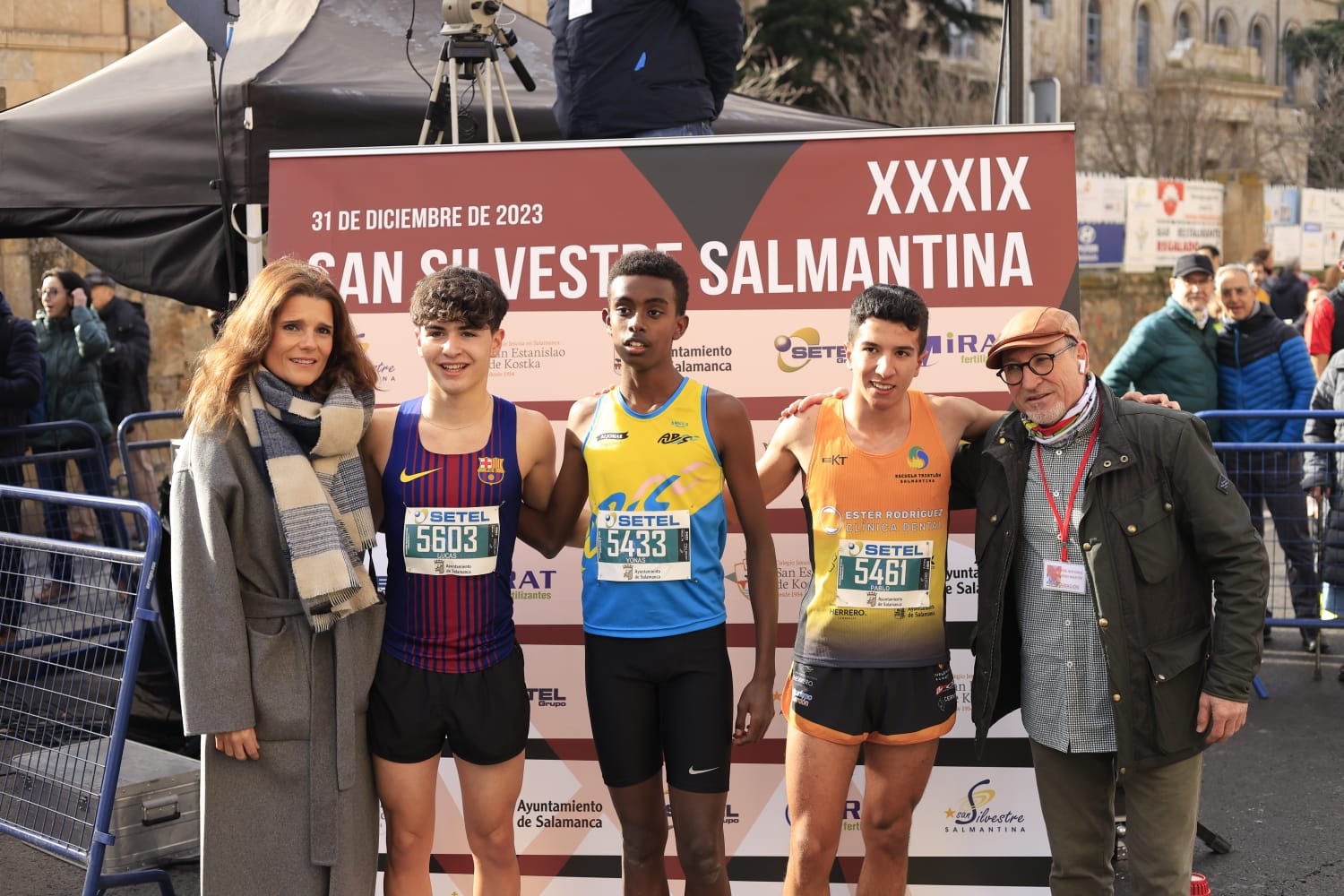 Todas las fotos de las categorías sub-14 y sub-16 de la San Silvestre Salmantina