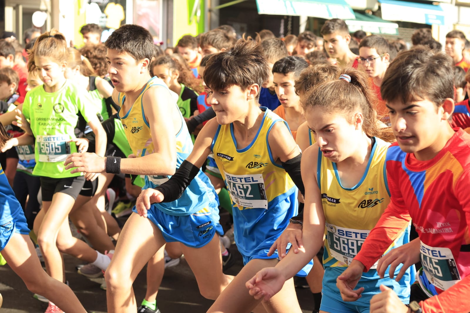 Todas las fotos de las categorías sub-14 y sub-16 de la San Silvestre Salmantina