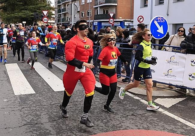 Disfraces de la San Silvestre.