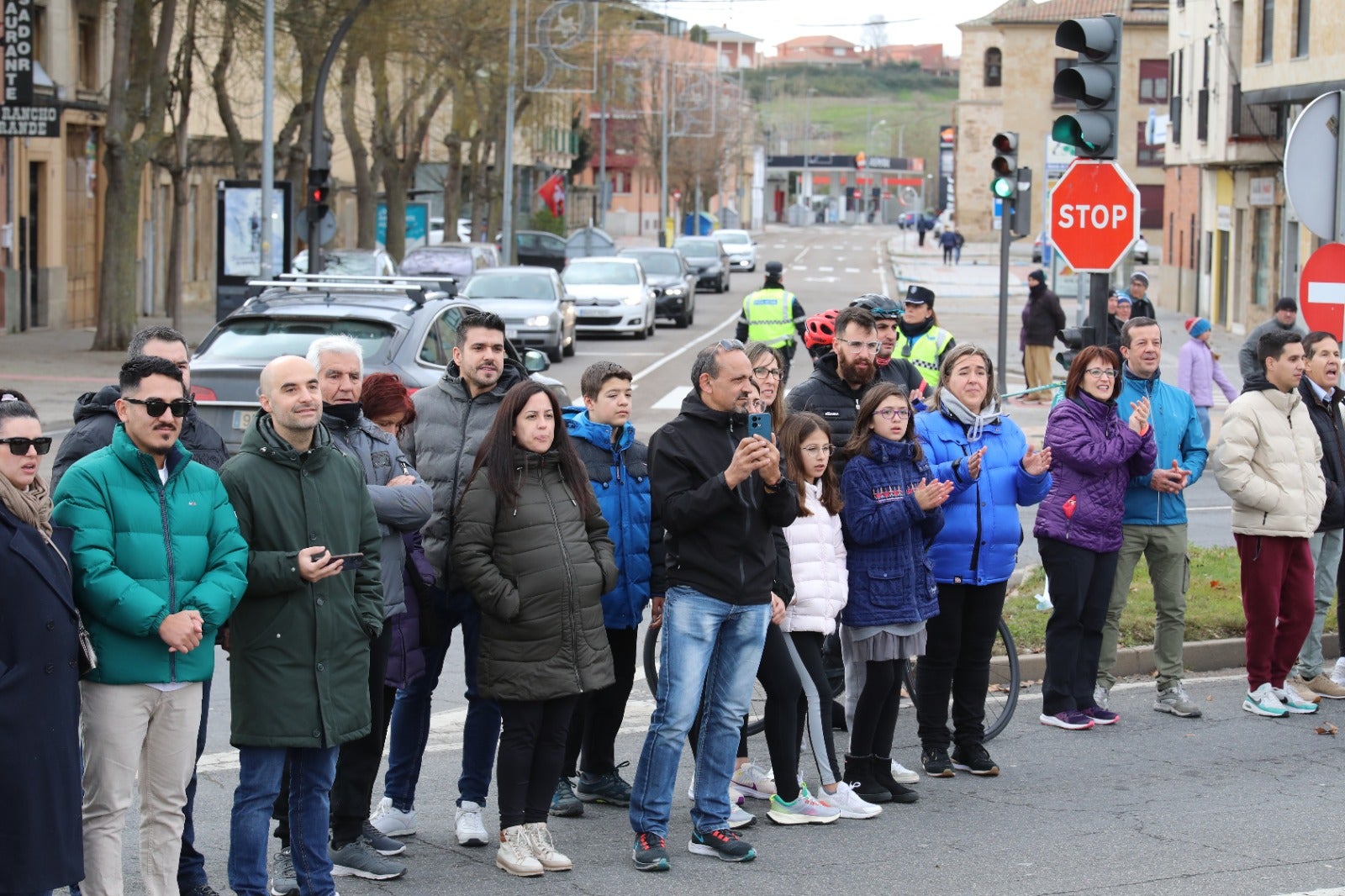 San Silvestre Salmantina: paso por el Puente Romano y calle Compañía
