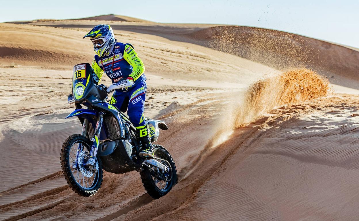 Lorenzo Santolino en Dakar 2023. 