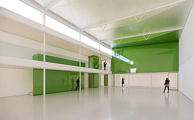 Recreación virtual del interior de la nueva infraestructura. 