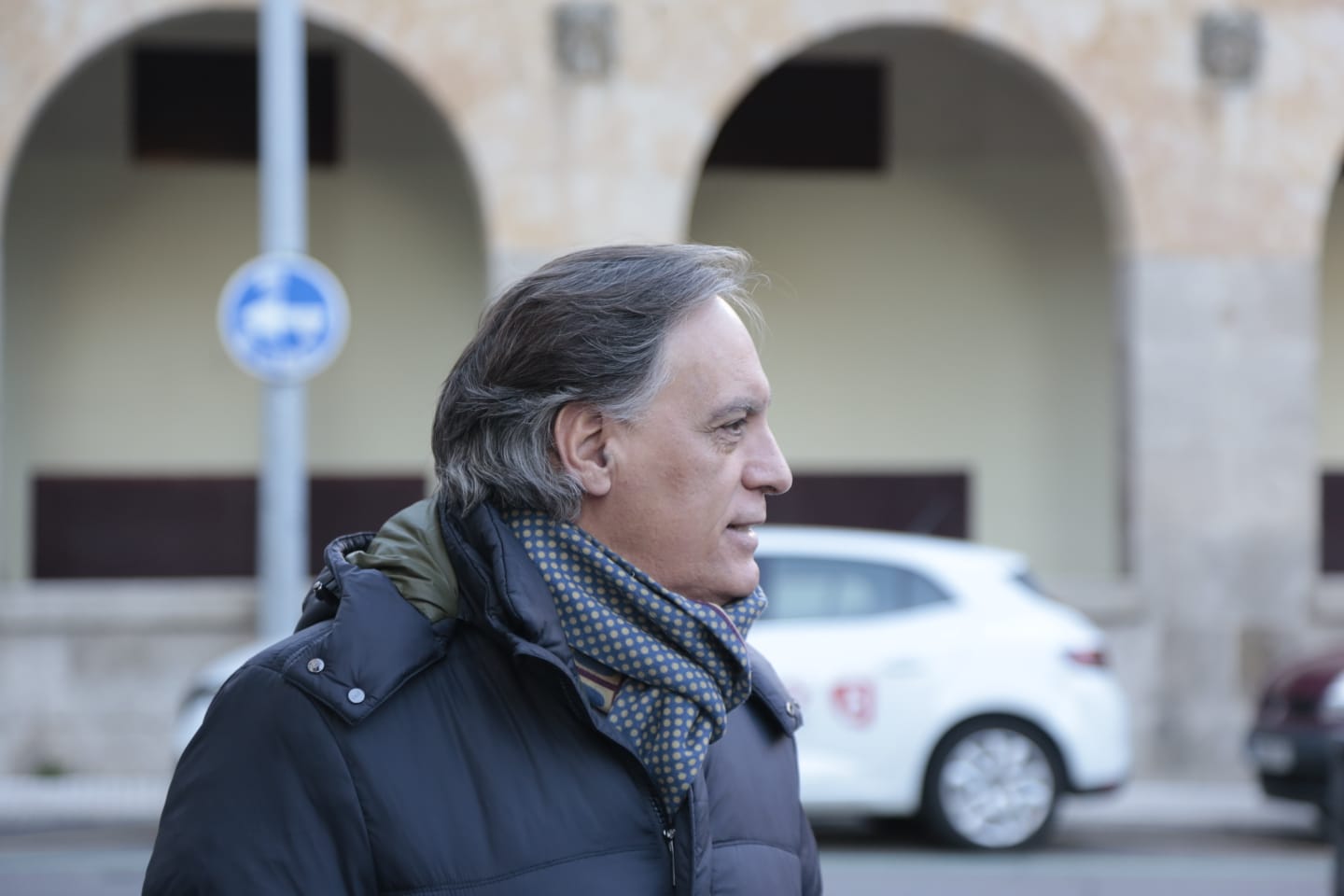 Carbayo en la reunión para candidato a la Alcaldía de Salamanca. 