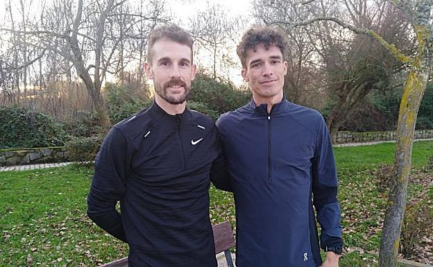 Álvaro de Arriba y Mario García Romo, dos de las esperanzas salmantinas para París 2024.