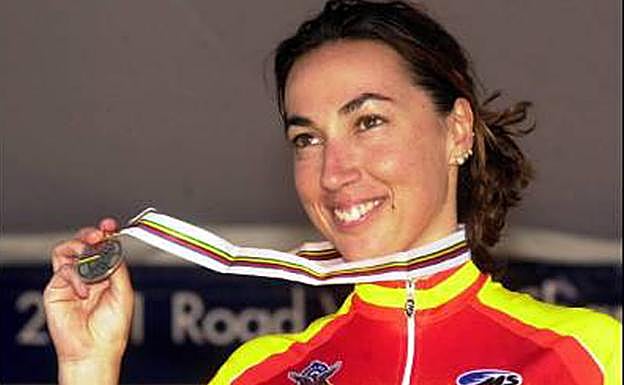 La ciclista Dori Ruano.