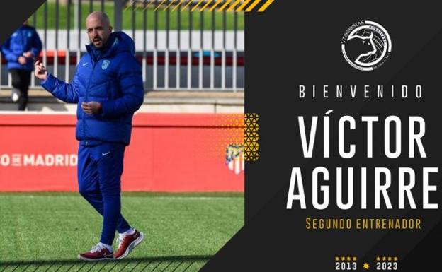 Víctor Aguirre, nuevo segundo entrenador de Unionistas CF