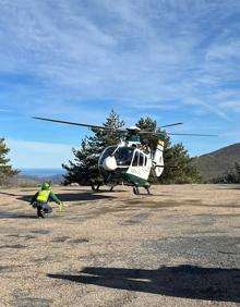 Imagen secundaria 2 - La búsqueda del montañero se centra hoy en zonas complejas y técnicas