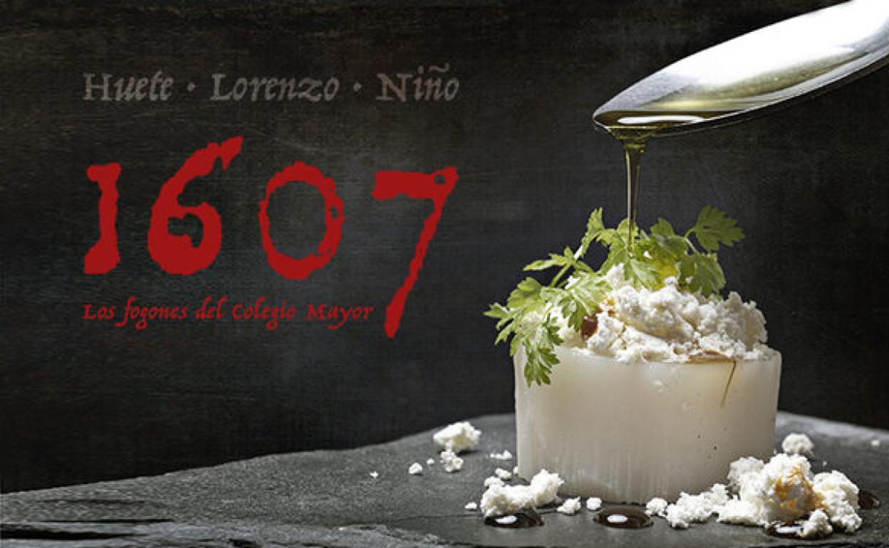 El libro '1607. Los fogones del Colegio Mayor'. 